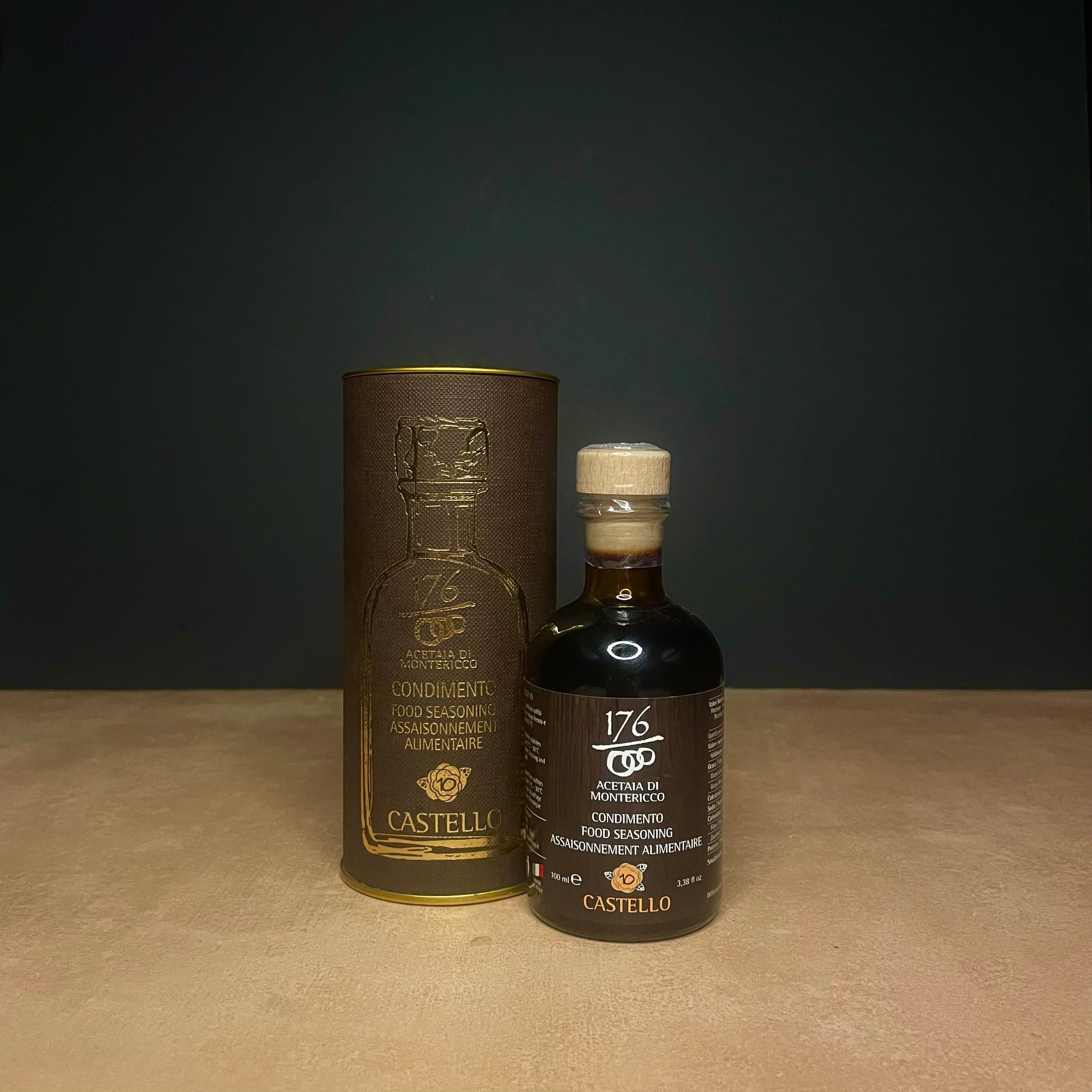Castello 10-year aged balsamic of Reggio Emilia, 100ml boxed